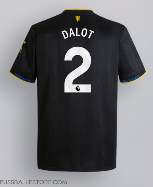 Günstige Manchester United Diogo Dalot #2 3rd trikot 2025-26 Kurzarm Günstige Manchester United Diogo Dalot #2 3rd trikot 2025-26 Kurzarm